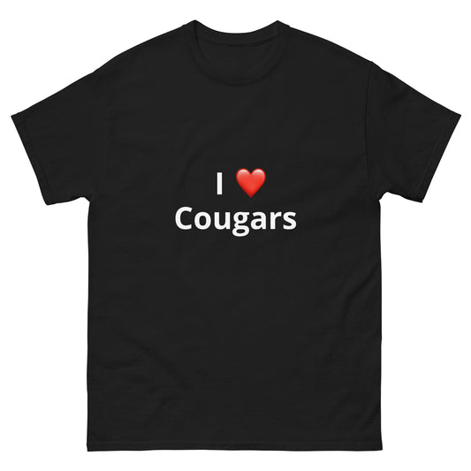 I heart Cougars Unisex classic tee